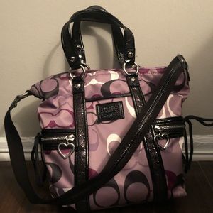 Multicolor Coach Tote Bag